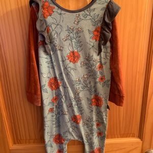 Floral spider web long sleeve RAG